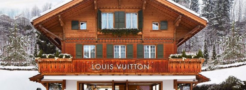 Louis Vuitton Opens New “Winter Resort” Store in Switzerland.