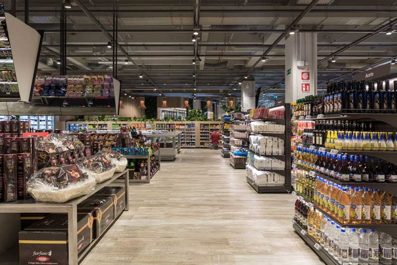 Cefla Shopfitting supermercato futuro Coop