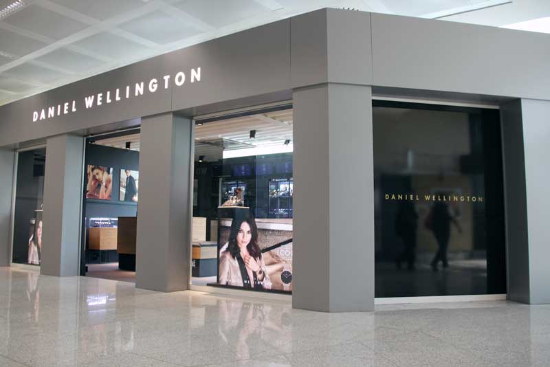 Daniel Wellington flagship store Malpensa