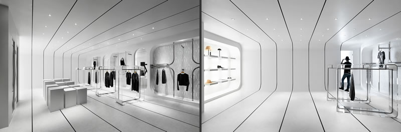 retail design Michelle Wei boutique Debrand Taipei