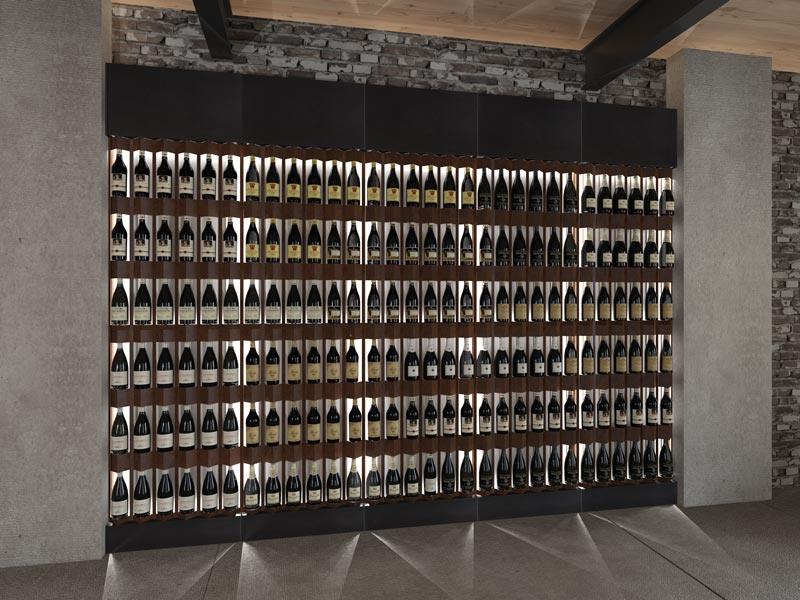 Visual Wine Shop sistema modulare espositivo