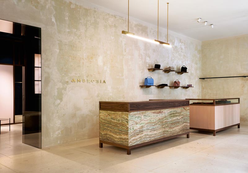 Ambrosia multibrand store Madrid design Matteo Ferrari Ciszak Dalmas