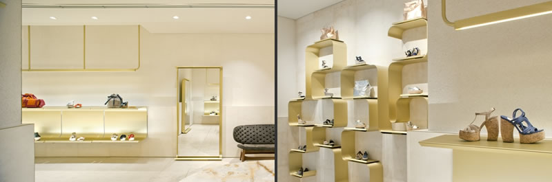 Mide Architects Paloma Barcelo flagship store