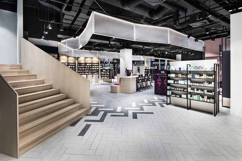 DIA Dittel Architekten designs the first flagship store for Musler Beauty by Notino in Stuttgart 