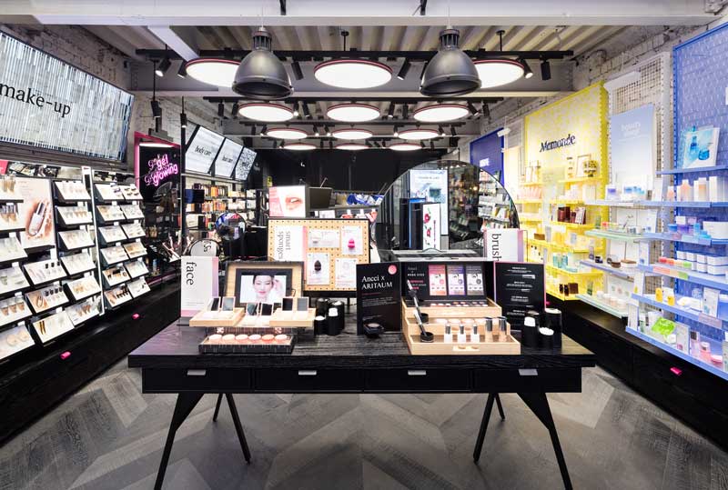 retail design dalziel and pow my beauty atelier concept store