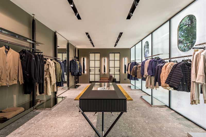 Tatras flagship store in Milan
