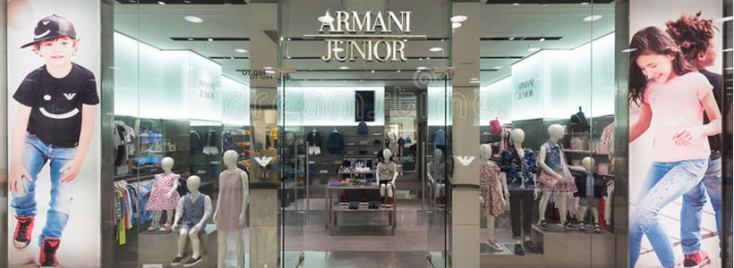 Armani Junior opening