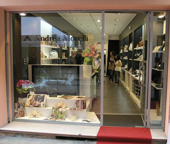 Andrea Morelli boutique monomarca Reggio Emilia
