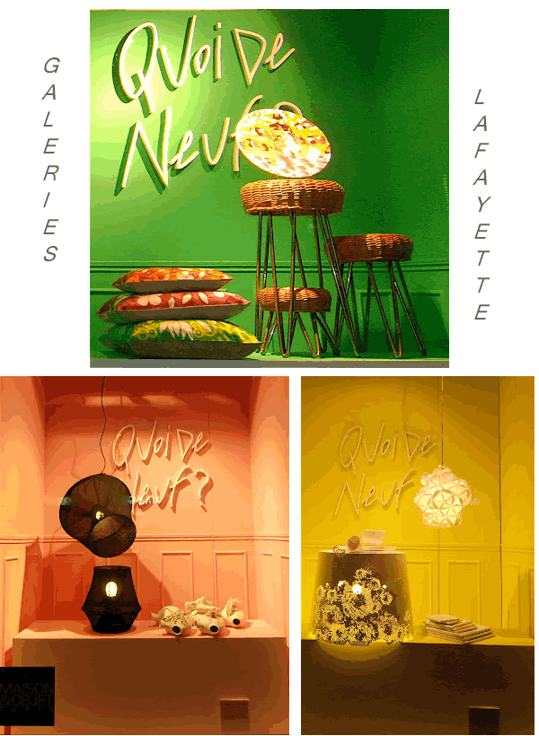Vetrine Galeries Lafayette