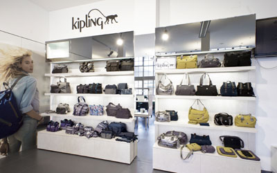 Kipling show room Milano