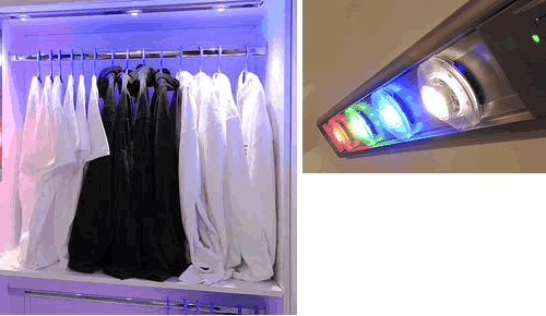 CLIP N’SIDE è un prodotto innovativo nel settore LED. Ideale per l’illuminazione di vetrine
