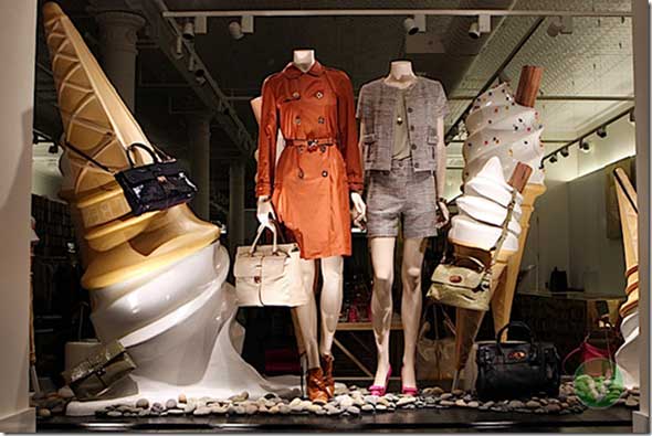 MULBERRY shop window