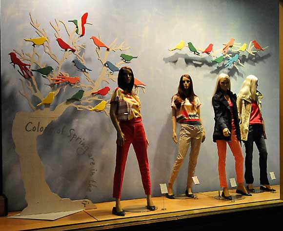 Vetrine di primavera BENETTON
