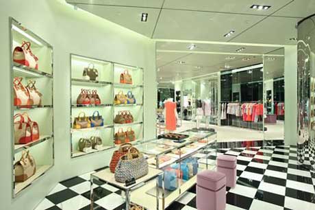 interno boutique Prada Hangzhou