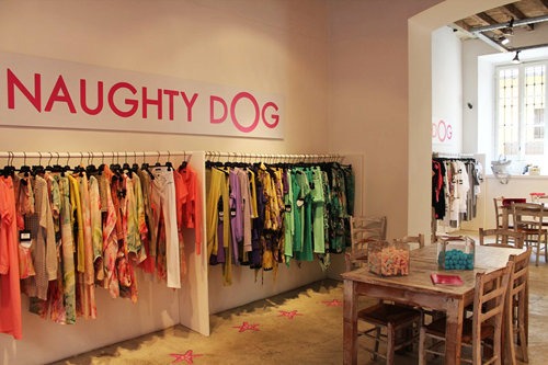 NAUGHTY DOG Milano temporary showroom