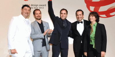 GIORGIO BORRUSO vince il “Best of the Best” di Red Dot Design 2012 con il progetto CARLO PAZOLINI.