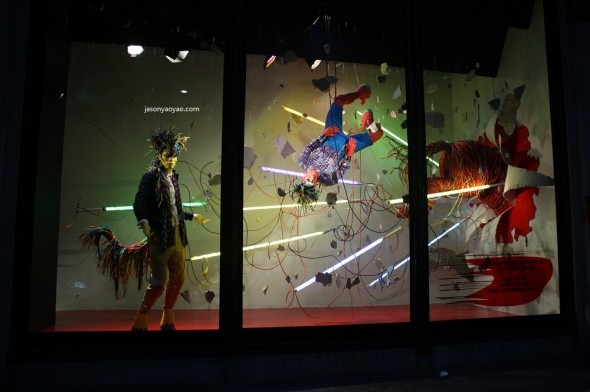 HARVEY NICHOLS vetrine Londra