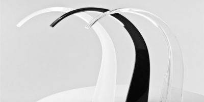 Due nuovi prodotti KARTELL: la lampada Taj del designer Ferruccio Laviani, e il tavolo Invisible Side del designer Tokujin Yoshioka.