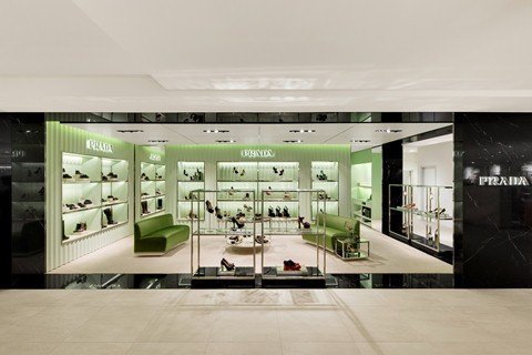 Il negozio Prada a Berlino