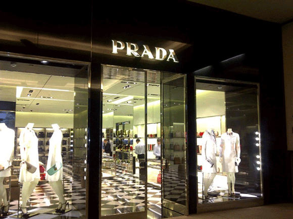 Negozio Prada nel mall JK Iguatemi a San Paolo