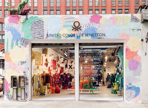 Pop-up store BENETTON New York