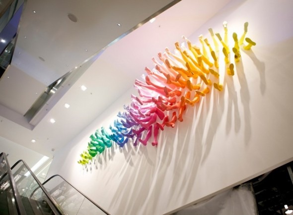 Caleidoscopica installazione del designer olandese John Breed