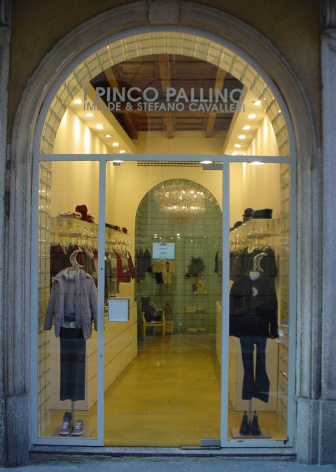 Ingresso Boutique Pinco Pallino Milano