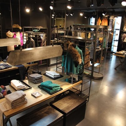 List concept store, franchising