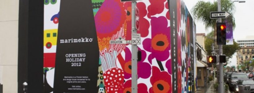 Two new stores for Marimekko in California.