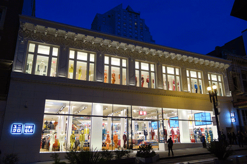 Uniqlo store in San Francisco