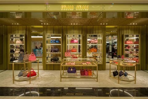 MIU MIU corner department store Umeda Hankyu