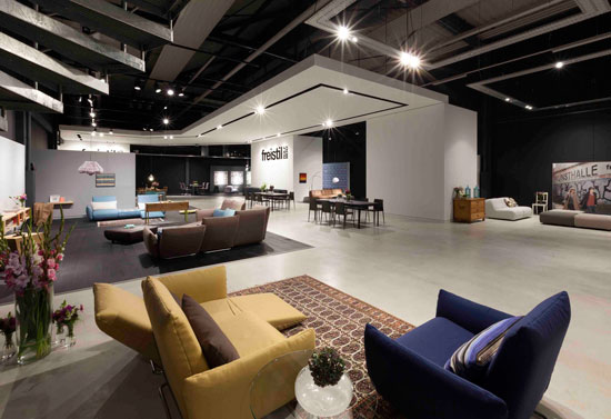 Rolf Benz’ freistil KVB Design create new retail showroom concept for Rolf Benz