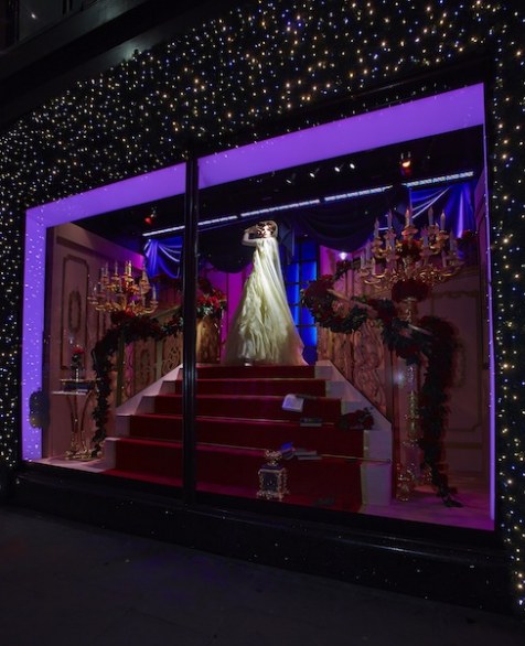 Harrods vetrine di Natale