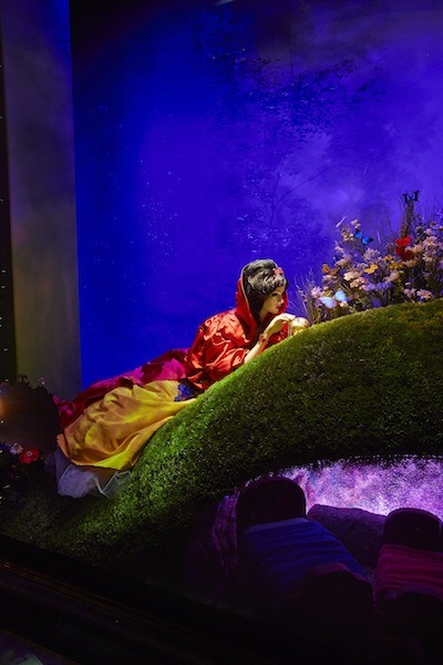 Harrods vetrine di Natale