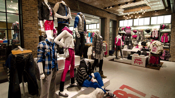 Aéropostale store New York