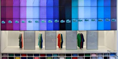 Lacoste Flagship Store Video Walls