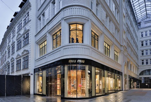 Miu Miu boutique Vienna