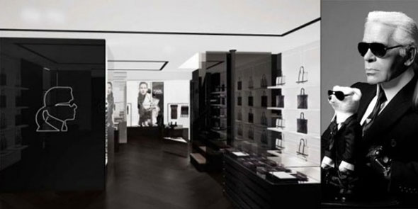 Karl Lagerfeld flagship store parigi