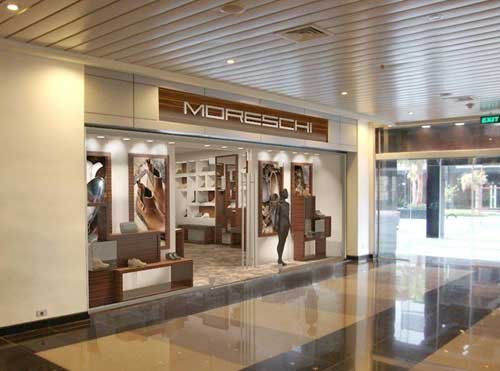 Moreschi nuova boutique in Egitto