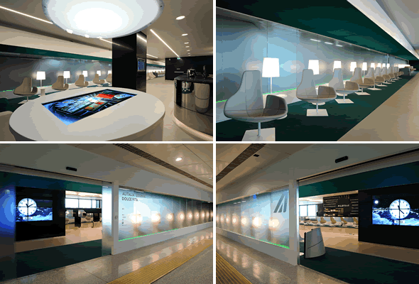 Lounge Alitalia Terminal 1 Aeroporto Leonardo da Vinci a Fiumicino