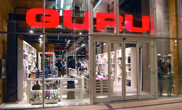 Guru negozio monomarca a Riccione
