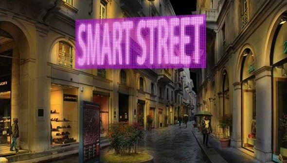 Milano, Via DELLA SPIGA è la prima "smart street" italiana Milano, Via DELLA SPIGA è la prima "smart street" italiana