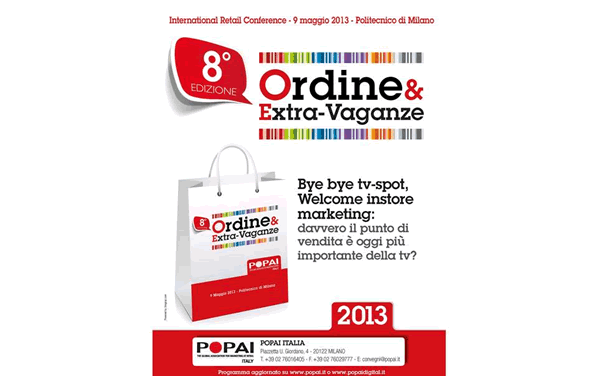 POPAI ORDINE & EXTRAVAGANZE 2013