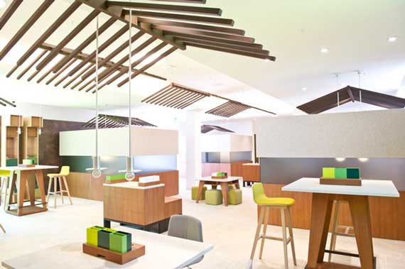 Restaurant Experience Banking concept