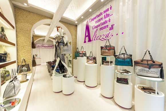 le pandorine boutique Milano via Solferino