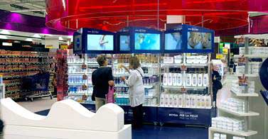 digital signage per la promozione pubblicitaria