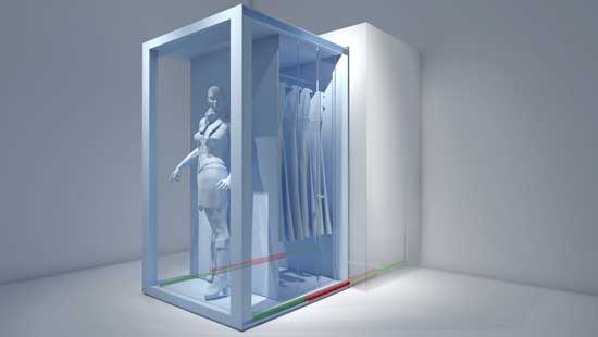 Rollon vetrine in movimento