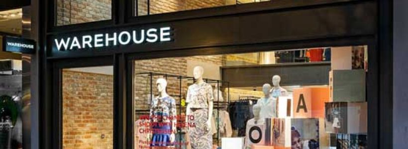High street fashion retailer WAREHOUSE opened in London.