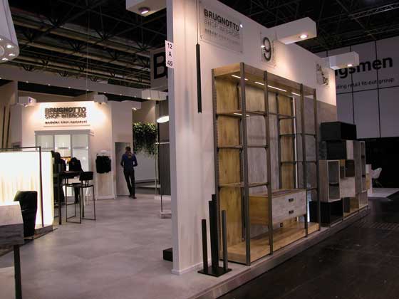 euroshop 2014 BRUGNOTTO shop interiors