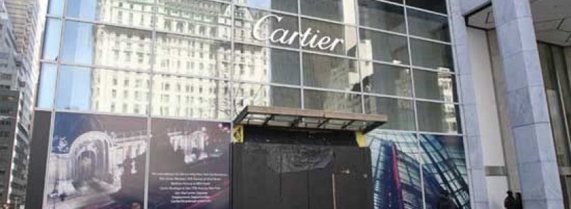 CARTIER opens temporary store until renovation of Manhattan flagship